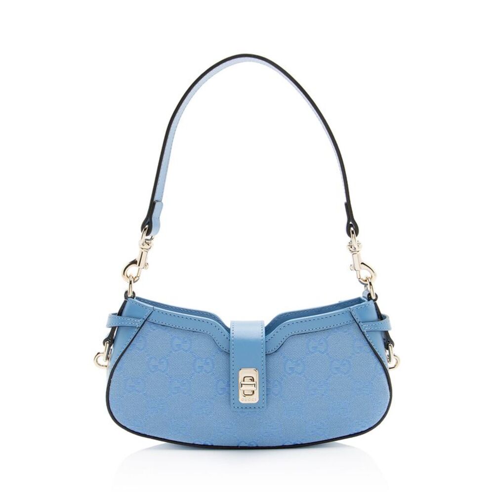 Gucci GG Canvas Moon Side Shoulder Bag
